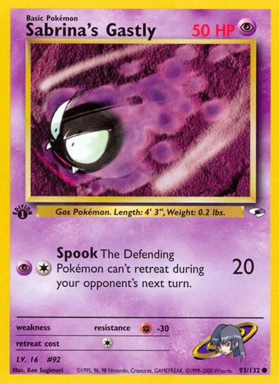 G1: Sabrina's Gastly (Unlimited)
