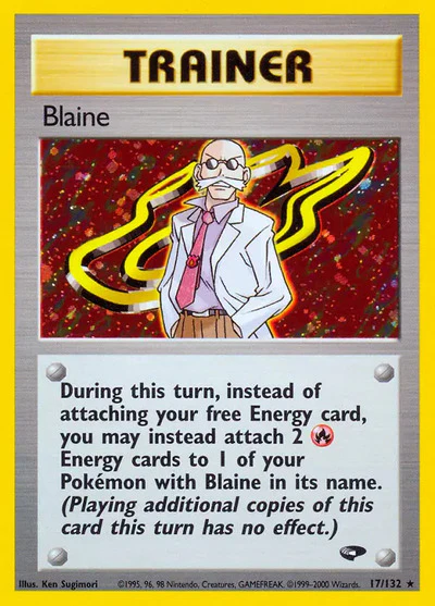 G2: Blaine (17) (Unlimited Holofoil)