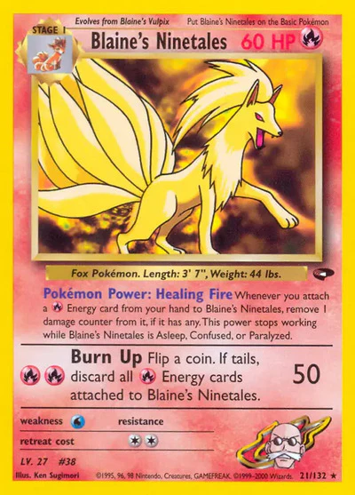 G2: Blaine's Ninetales (Unlimited)