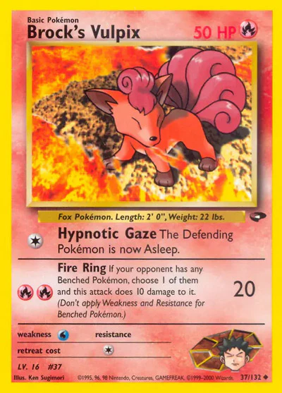 G2: Brock's Vulpix (Unlimited)
