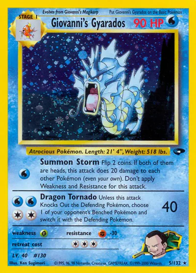 G2: Giovanni's Gyarados (Unlimited Holofoil)