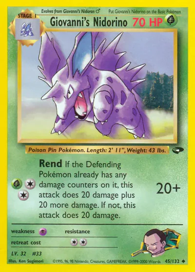 G2: Giovanni's Nidorino (Unlimited)