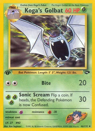 G2: Koga's Golbat (1st Edition)