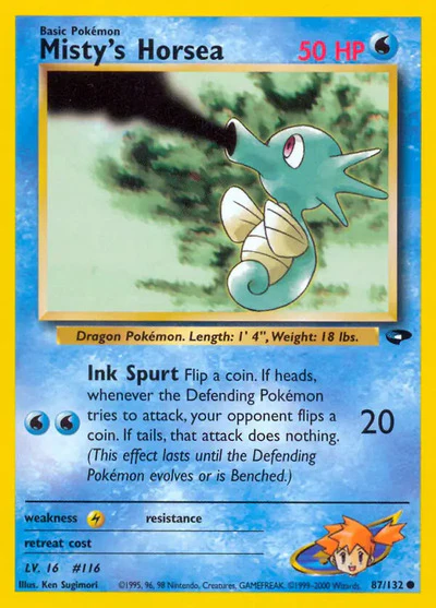 G2: Misty's Horsea (Unlimited)