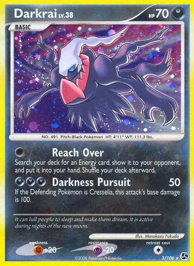 GE: Darkrai (3) (Holofoil)