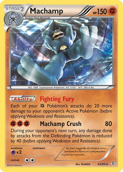 GEN: Machamp (Reverse Holofoil)