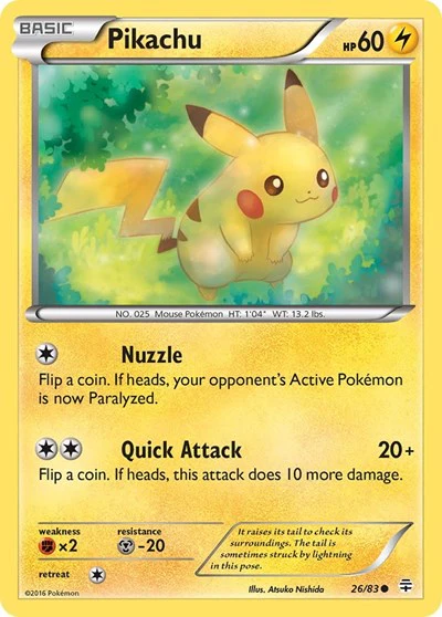 GEN: Pikachu (Reverse Holofoil)