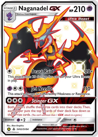 HIF:SV: Naganadel GX (Holofoil)