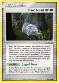 HP: Claw Fossil