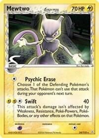 HP: Mewtwo (Delta Species) (Reverse Holofoil)