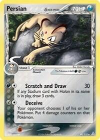 HP: Persian (Delta Species) (Reverse Holofoil)