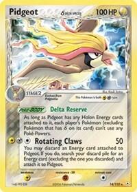 HP: Pidgeot (Delta Species) (Reverse Holofoil)
