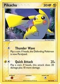 HP: Pikachu (Reverse Holofoil)