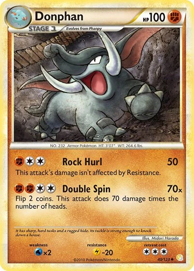 HS: Donphan (Reverse Holofoil)