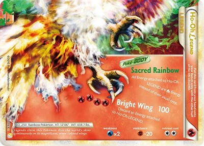 HS: Ho-Oh Legend (Bottom) (Holofoil)