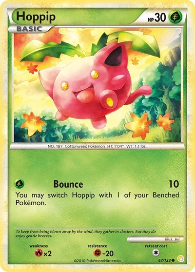 HS: Hoppip (Reverse Holofoil)