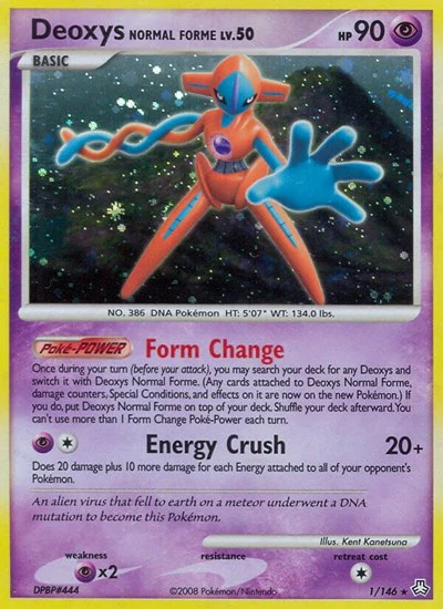 LA: Deoxys Normal Forme (Holofoil)