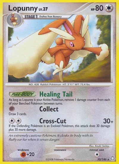 LA: Lopunny (Reverse Holofoil)