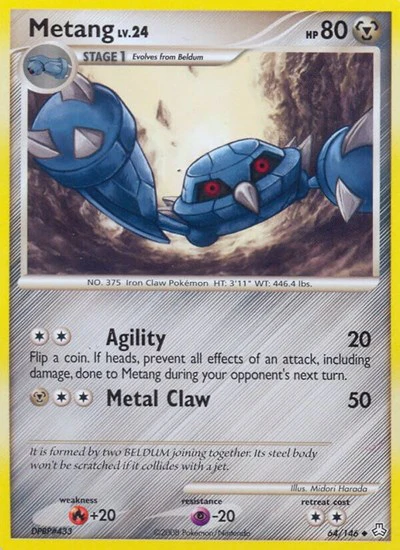 LA: Metang (64) (Reverse Holofoil)