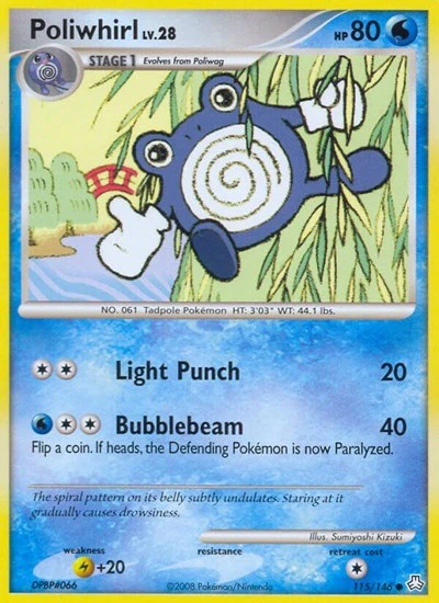 LA: Poliwhirl (Reverse Holofoil)