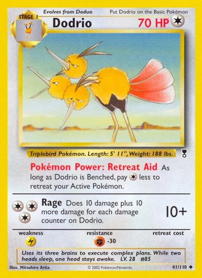 LC: Dodrio (Reverse Holofoil)