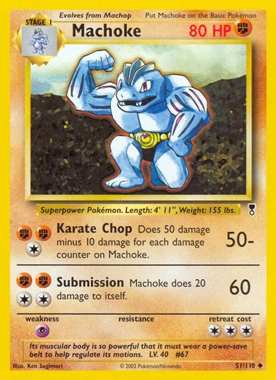 LC: Machoke (Reverse Holofoil)