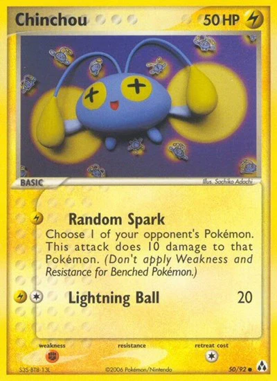 LM: Chinchou (Reverse Holofoil)