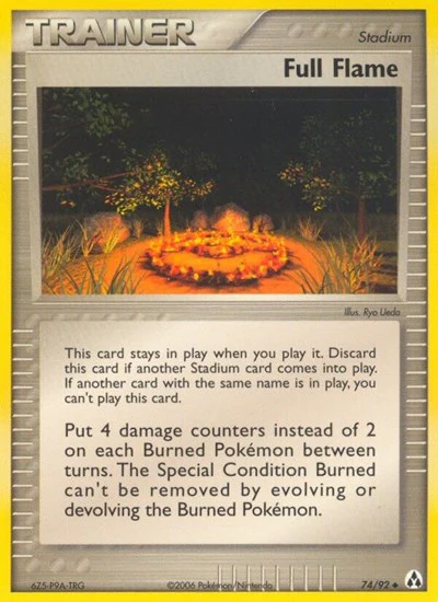 LM: Full Flame (Reverse Holofoil)