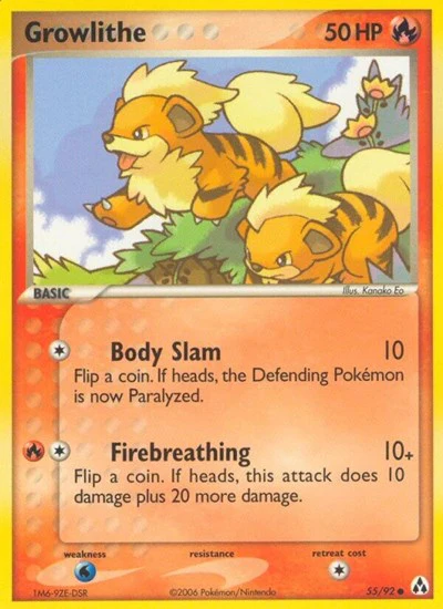 LM: Growlithe (Reverse Holofoil)