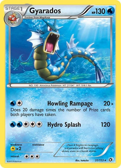 LTR: Gyarados (Reverse Holofoil)