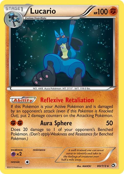 LTR: Lucario (Holofoil)