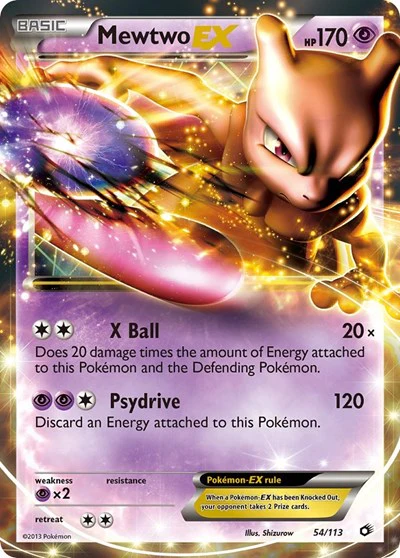 LTR: Mewtwo EX (Holofoil)