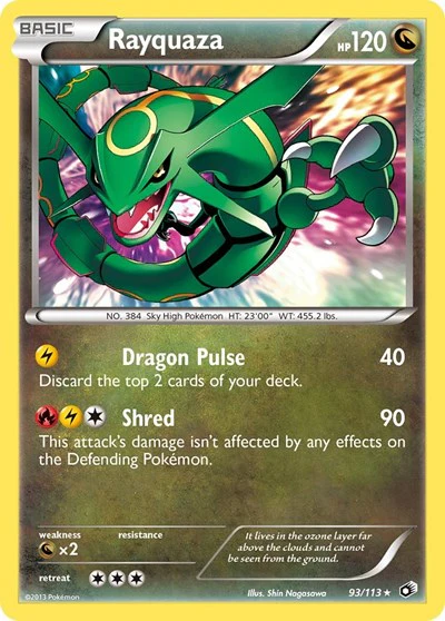 LTR: Rayquaza (Reverse Holofoil)