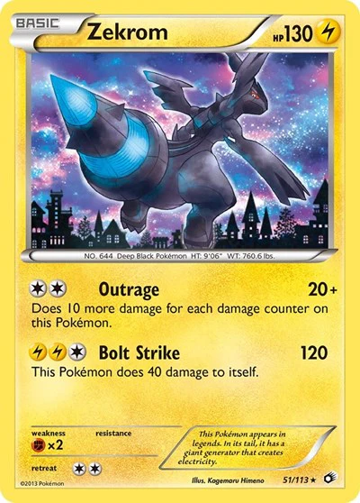 LTR: Zekrom (Reverse Holofoil)