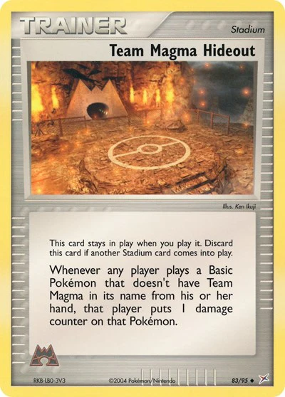 MA: Team Magma Hideout (Reverse Holofoil)
