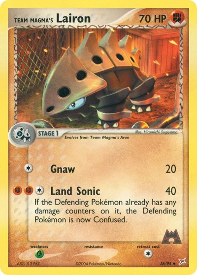 MA: Team Magma's Lairon - 36/95