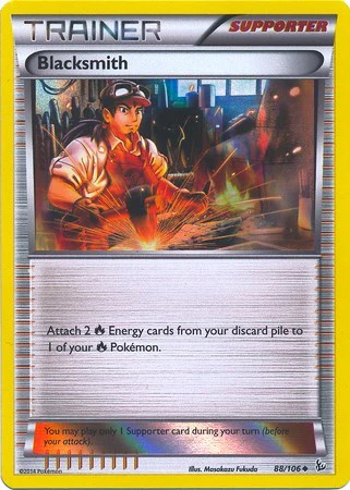 MCAP: Blacksmith - 88/106 (Sheen Holo) (Reverse Holofoil)