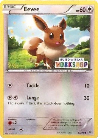 MCAP: Eevee - 63/98 (Build-A-Bear Workshop Exclusive)