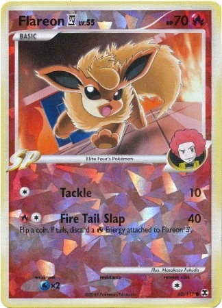 MCAP: Flareon E4 - 60/111 (Cracked Ice) (Reverse Holofoil)