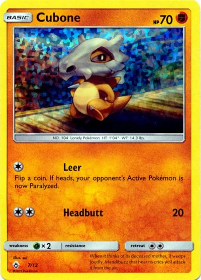 MCD18: Cubone - 7/12 (Holofoil)