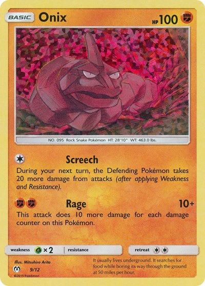 MCD19: Onix - 9/12 (Holofoil)