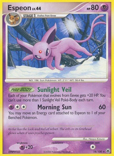 MD: Espeon (Reverse Holofoil)
