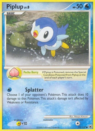 MD: Piplup (72) (Reverse Holofoil)