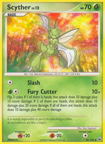 MD: Scyther (Reverse Holofoil)