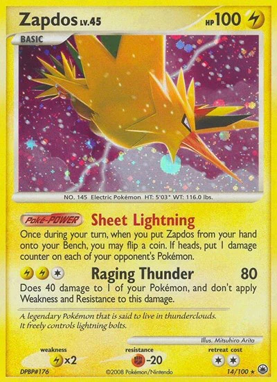 MD: Zapdos (Reverse Holofoil)