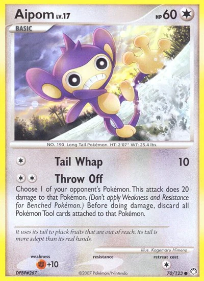 MT: Aipom (Reverse Holofoil)