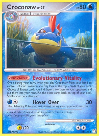 MT: Croconaw (Reverse Holofoil)