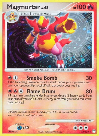 MT: Magmortar (Reverse Holofoil)