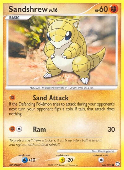 MT: Sandshrew (Reverse Holofoil)