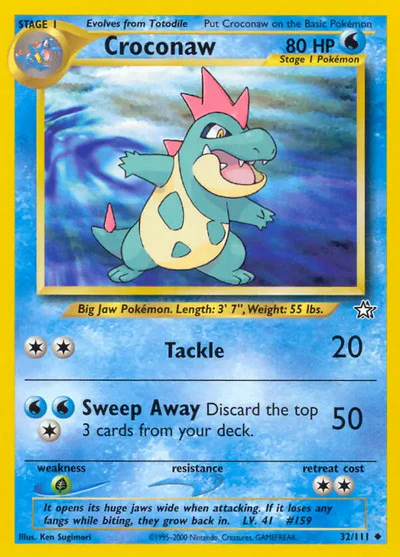 N1: Croconaw (32) (Unlimited)